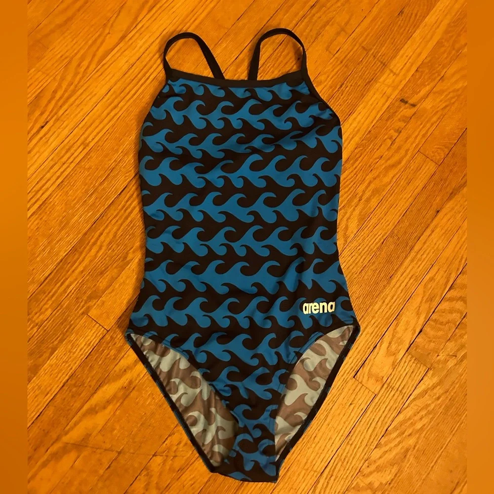 Women's Ride The Wave Light Drop Back One Piece Swimsuit - Picture 1 of 6